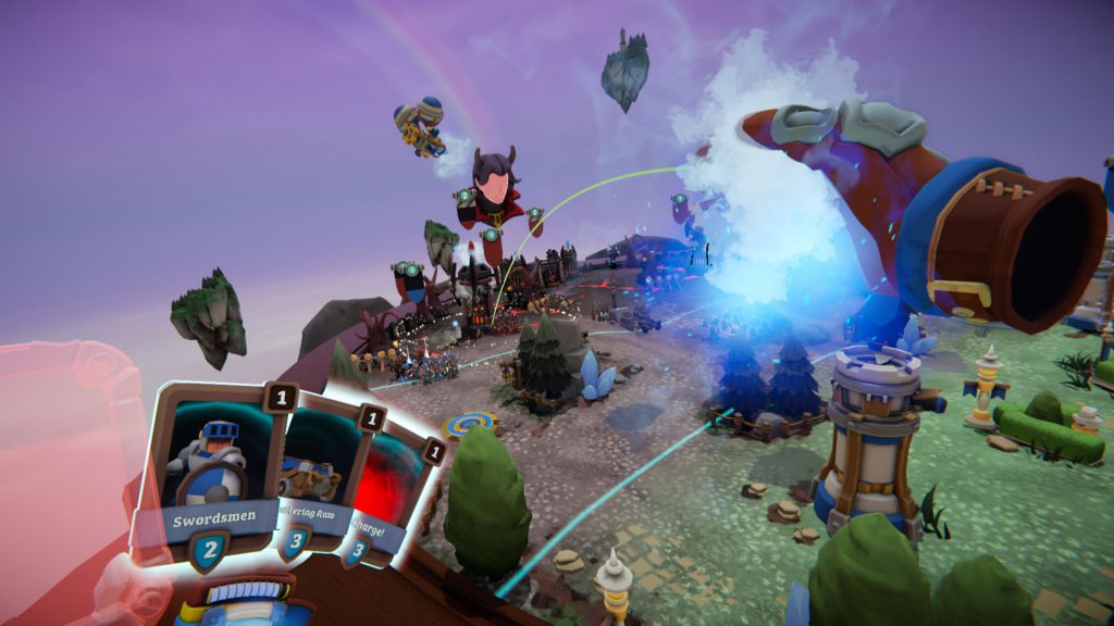 Skyworld VR RTS PlayStation multiplayer